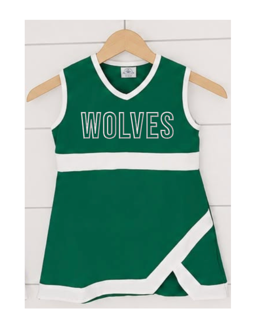 green cheer dress