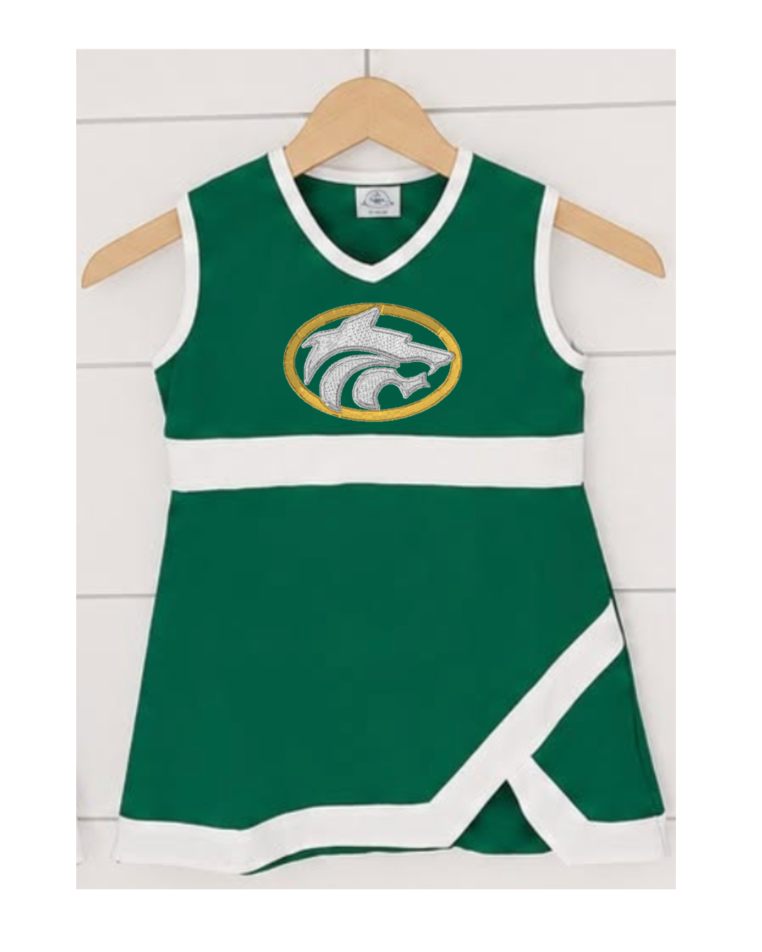 green cheer dress